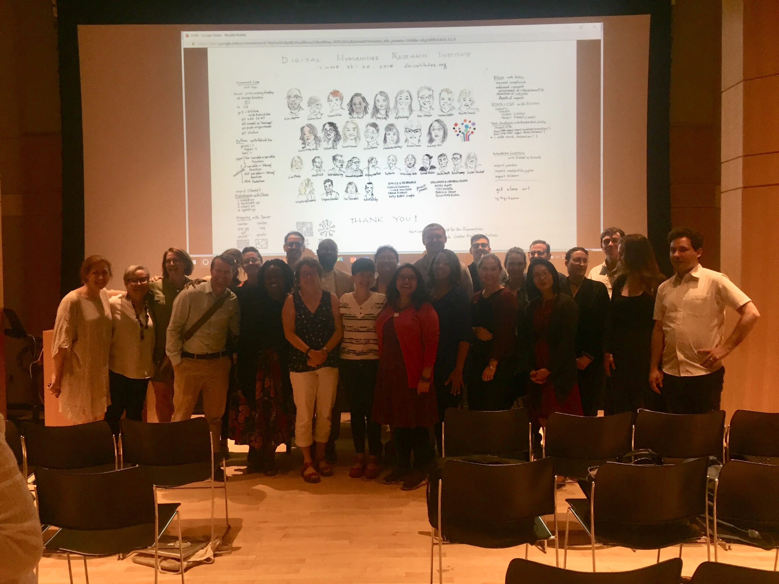 Closing Remarks: Digital Humanities Research Institute, June 2018